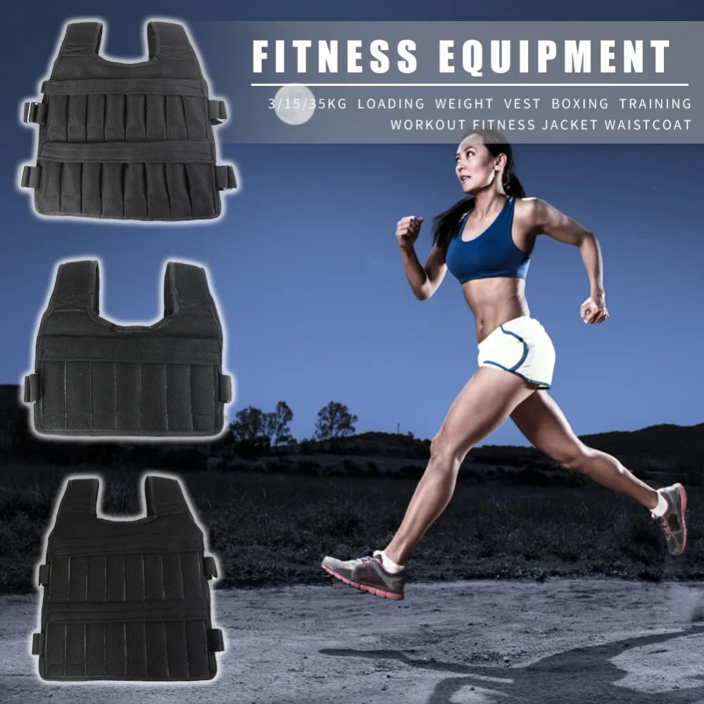Adjustable Weighted Exercise Vest