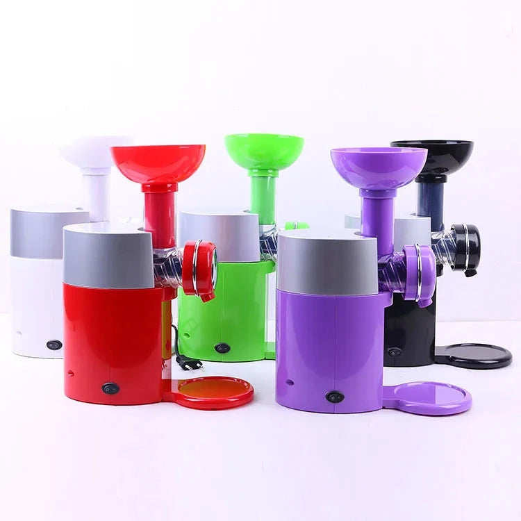 Electric Household and Travel-Ready Ice Cream Maker