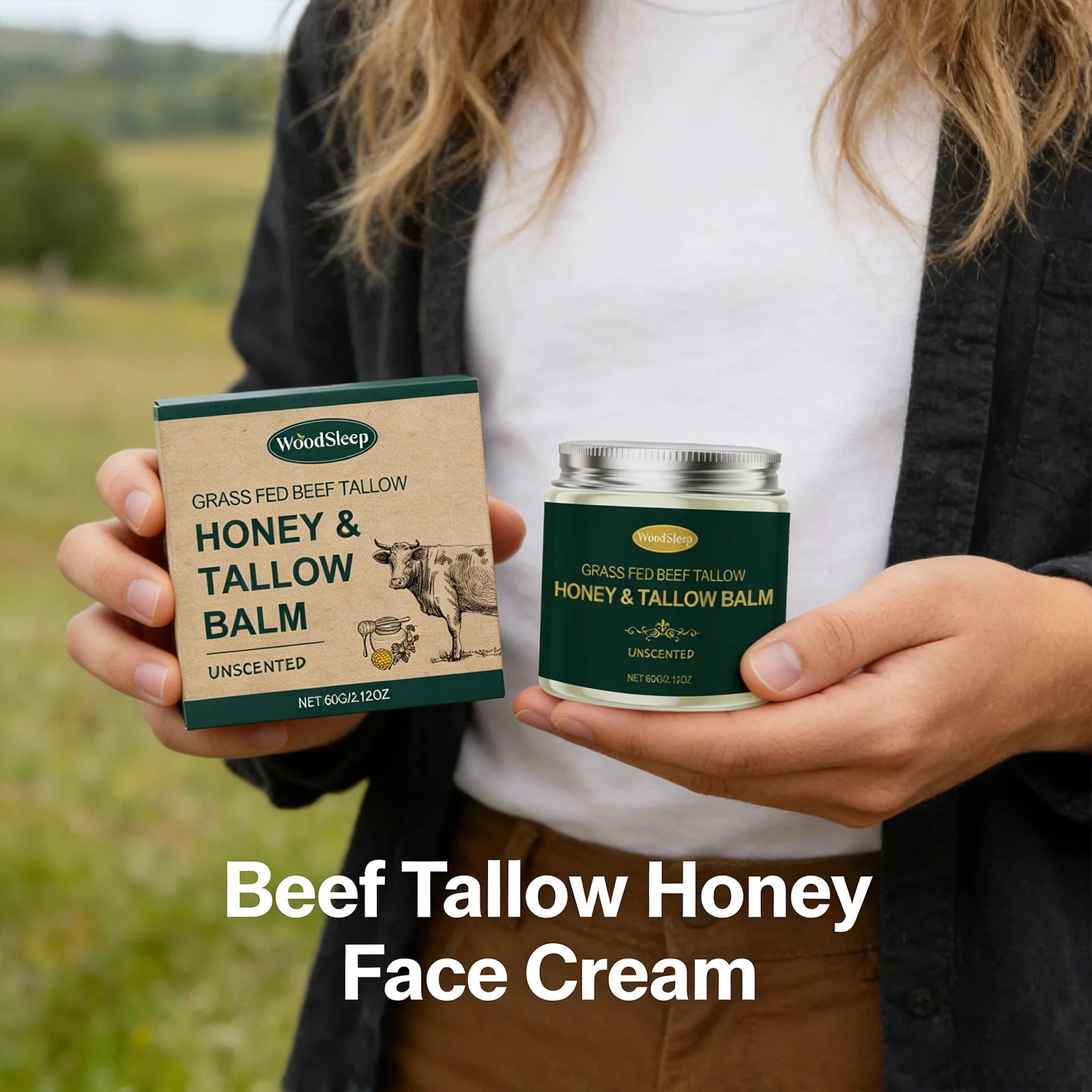 Grass-Fed Beef Tallow Face Balm