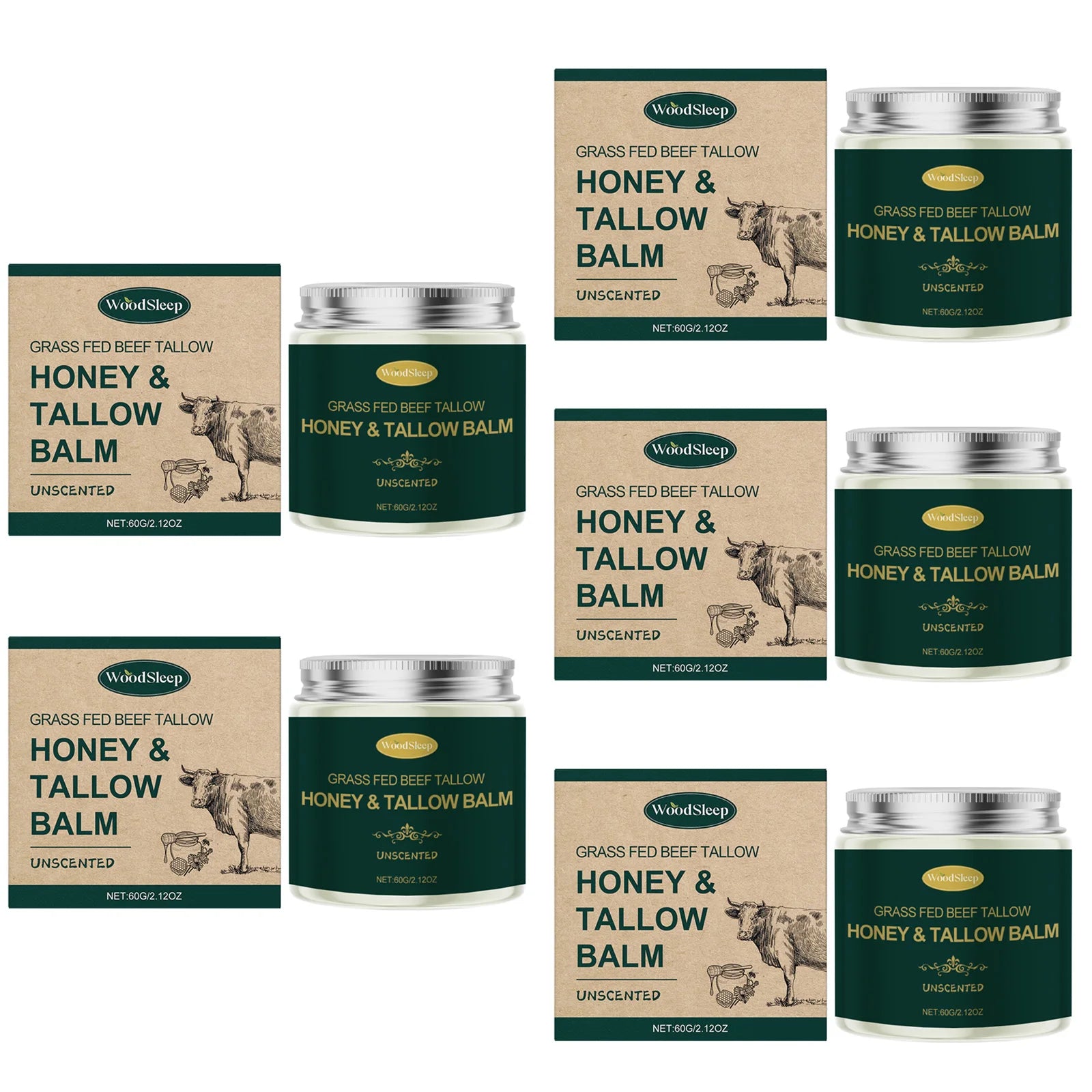 Grass-Fed Beef Tallow Face Balm