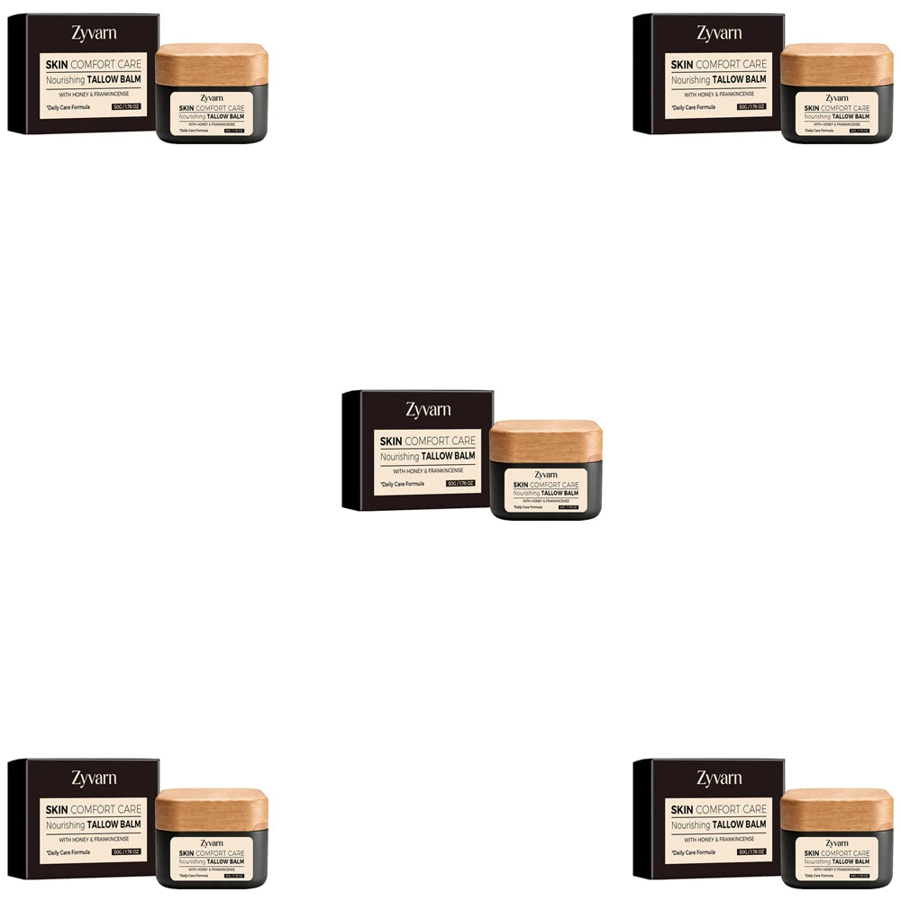 Beef Tallow Balm Nourishing Body Cream Deep Moisturizer Smoothen Skin Light Non-Sticky Formula Daily Body Skin Care