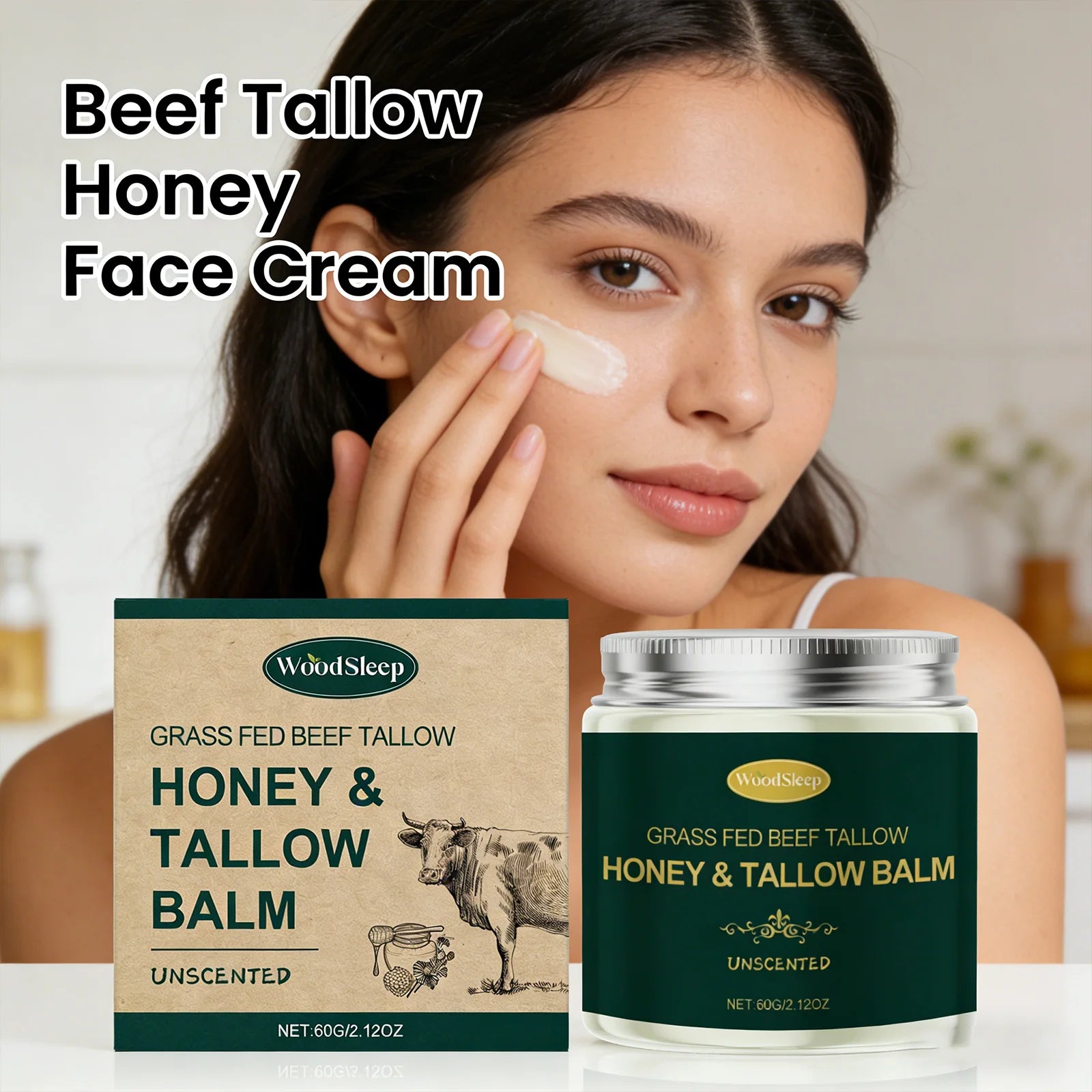 Grass-Fed Beef Tallow Face Balm