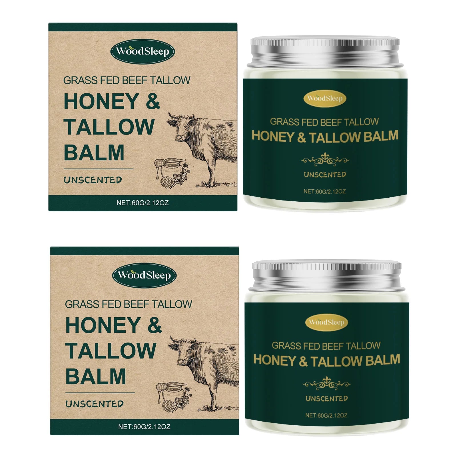 Grass-Fed Beef Tallow Face Balm